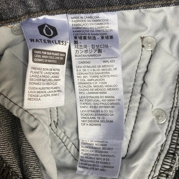 NWOT Levi’s Premium 501 button fly high rise mom jeans, Big E - Picture 13 of 15